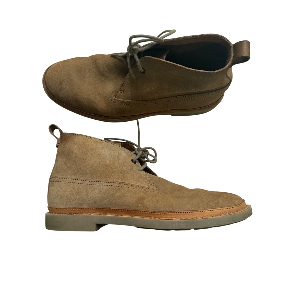 Clarks Mens Desert Boots Tan Suede Chukka Lace Up 261324637075 Size 8.5 M
